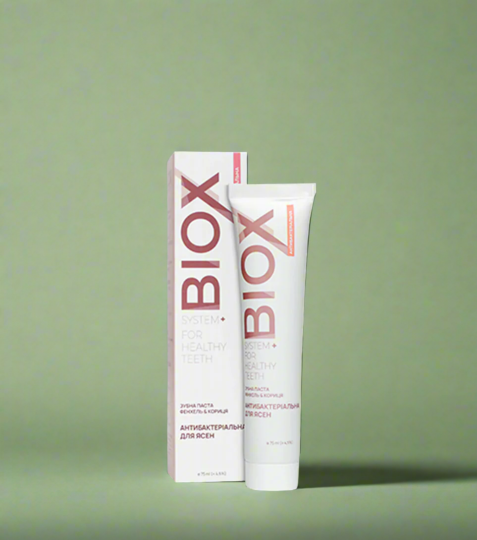 Зубна паста «Фенхель & Кориця» — натуральна гелева формула для здоров’я ясен | BioHarmony