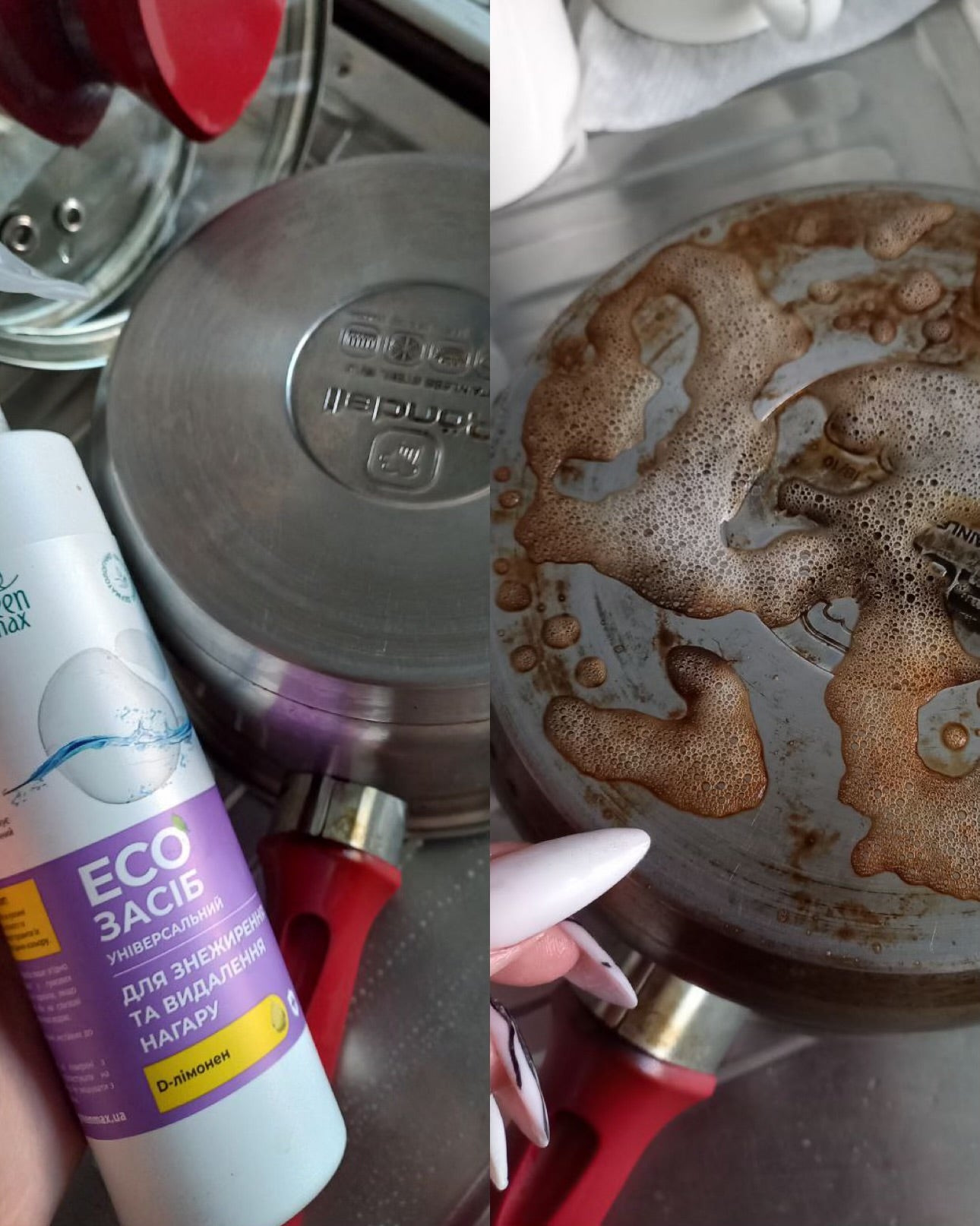 ЕКОЗАСІБ ДЛЯ ЗНЕЖИРЕННЯ ТА ВИДАЛЕННЯ НАГАРУ від CHOICE