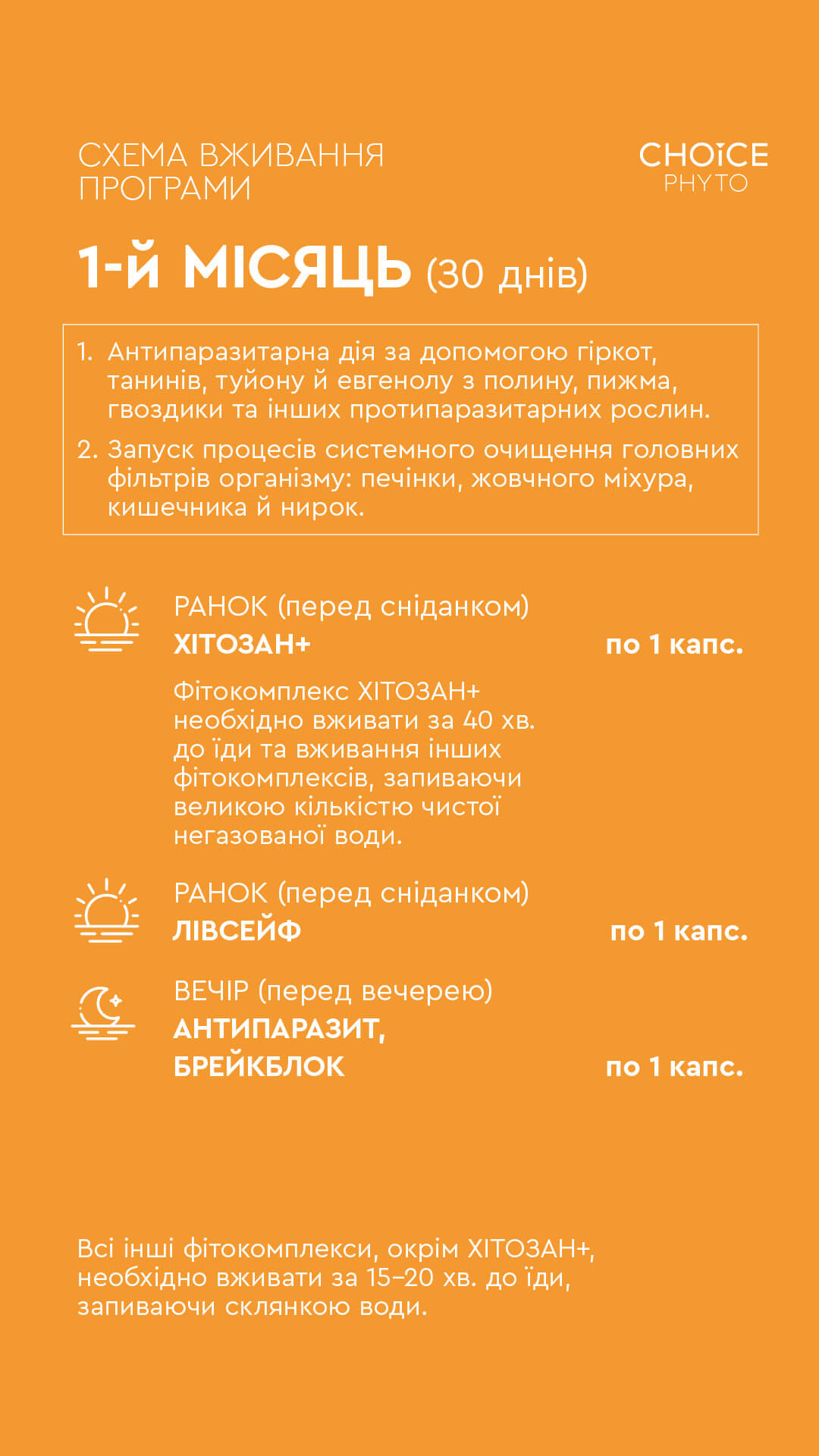 Антипаразитарна програма для дорослих — комплексне очищення та підтримка імунітету