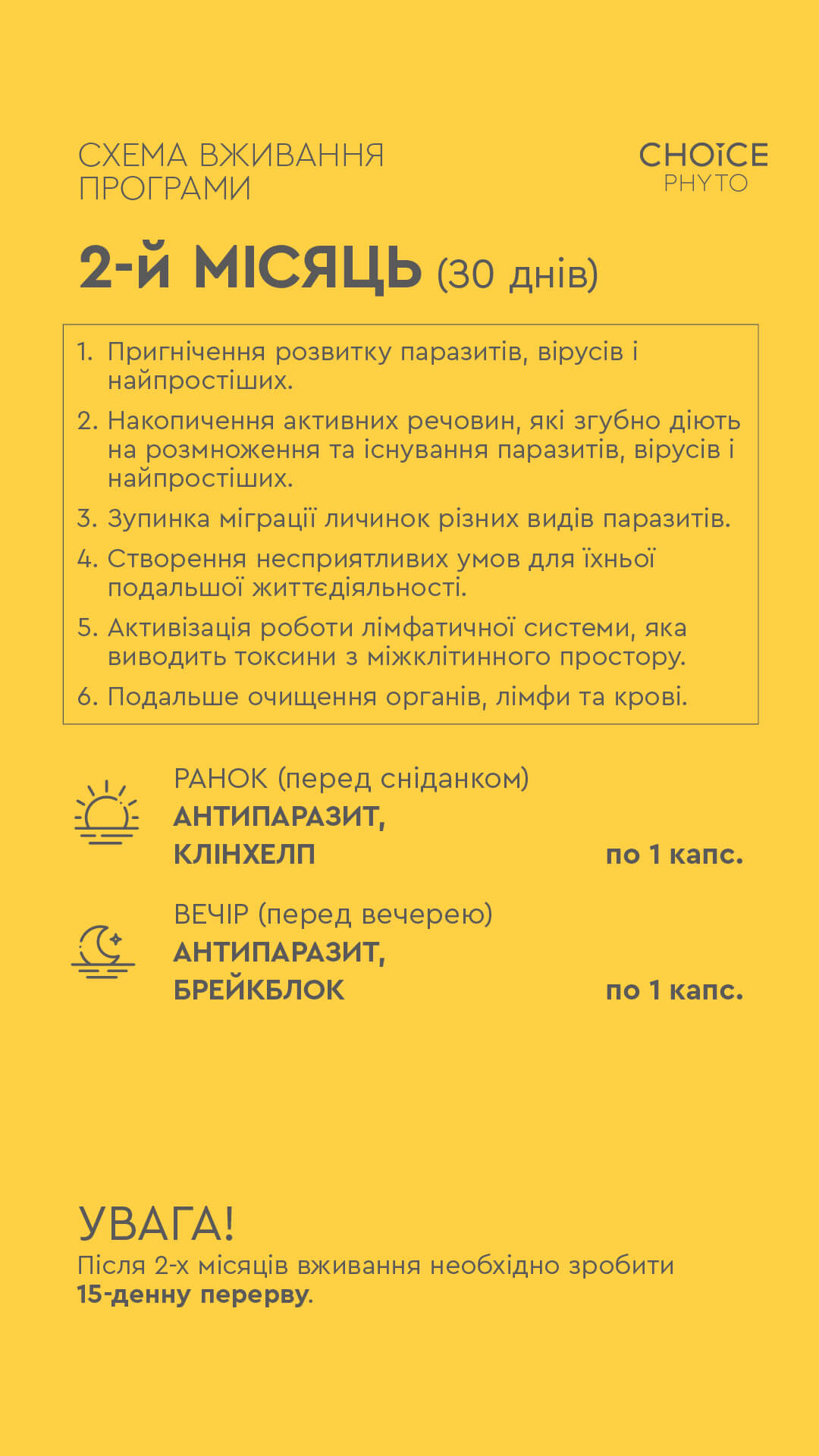Антипаразитарна програма для дорослих — комплексне очищення та підтримка імунітету