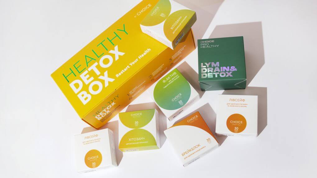 Глибока детоксикація організму — HEALTHY DETOX BOX