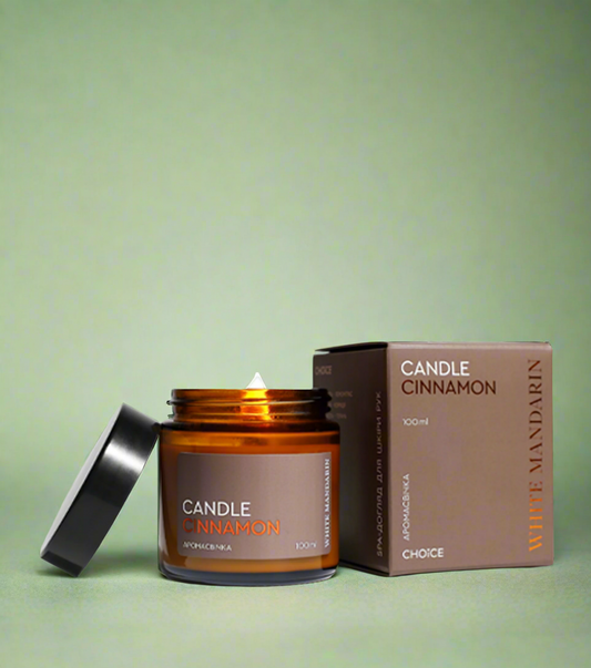 Candle cinnamon