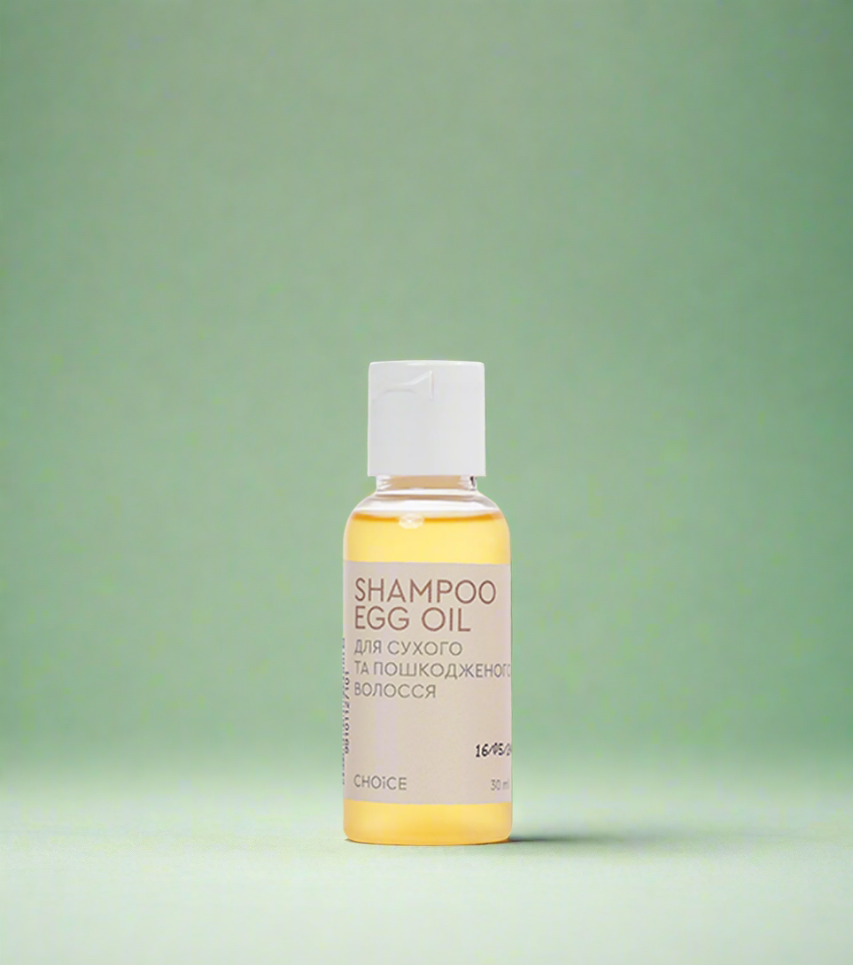 Shampoo Egg Oil — натуральний шампунь-пробник для відновлення волосся | BioHarmony