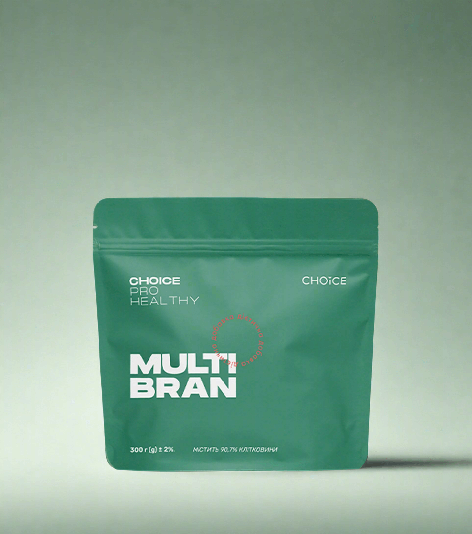 MULTI BRAN – мікс клітковини для очищення організму, контролю ваги та здоров’я травлення