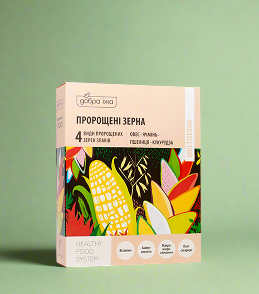 Пророщені зерна в стіках