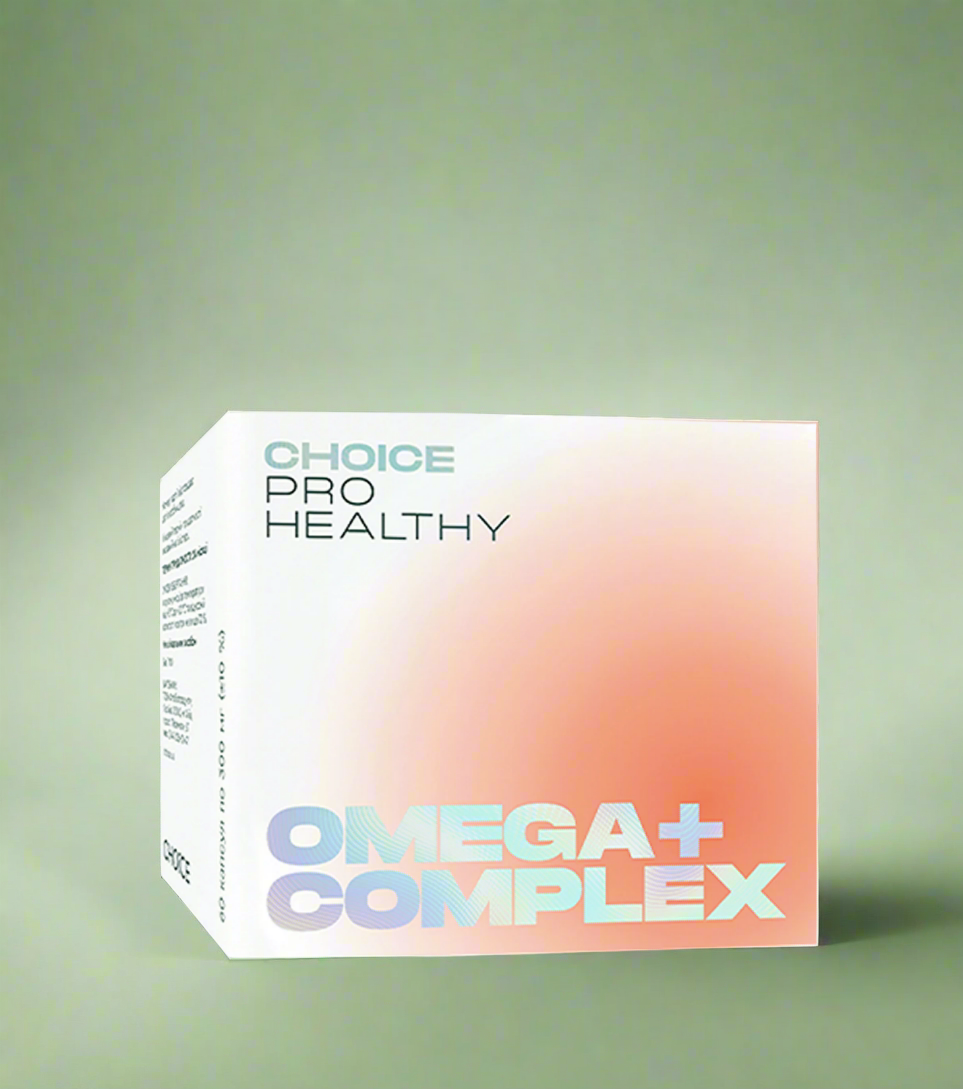 Omega Complex+ — омега-3, -6, -9 для серця, мозку та імунітету