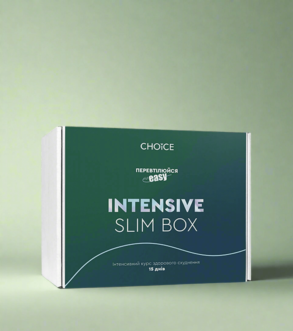 Intensive slim box - Набір для інтенсивного здорового схуднення
