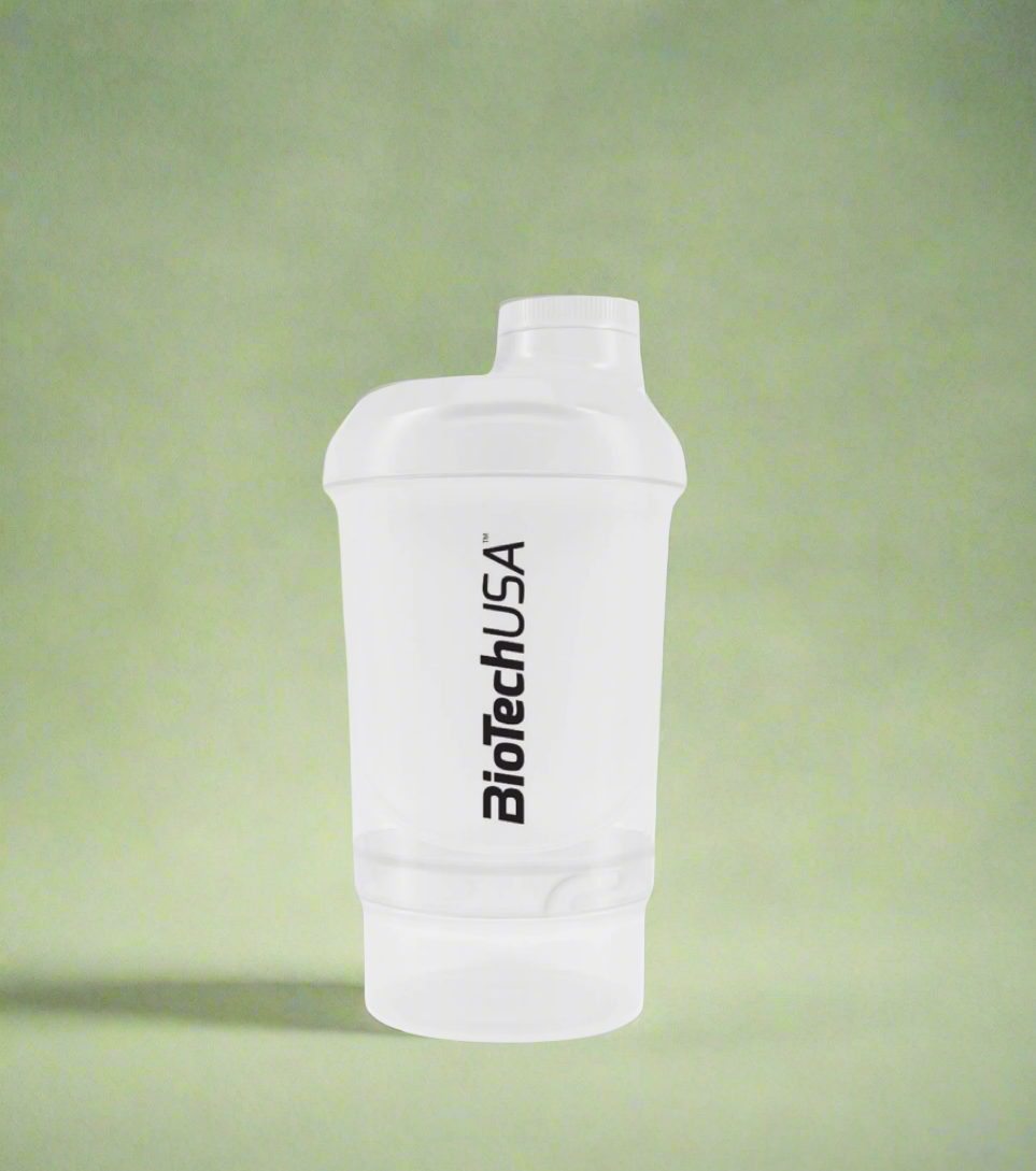 Шейкер Biotech Wave+ Nano shaker 300 мл + 150 мл Опаловий білий від CHOICE