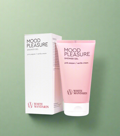 SHOWER GEL MOOD PLEASURE | ГЕЛЬ ДЛЯ ДУШУ ВАНІЛЬ / РОЖЕВИЙ ПЕРЕЦЬ від CHOICE