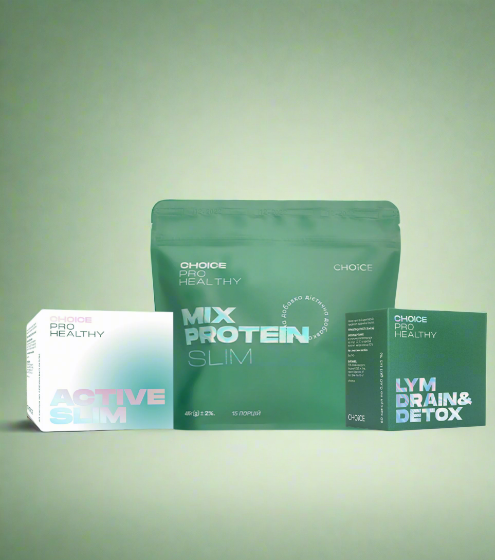 Набір для схуднення «Мінус вага без голоду» – білковий коктейль, детокс і контроль апетиту